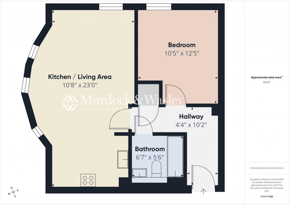 Floorplan for Hazel Way, Brockworth, Gloucester