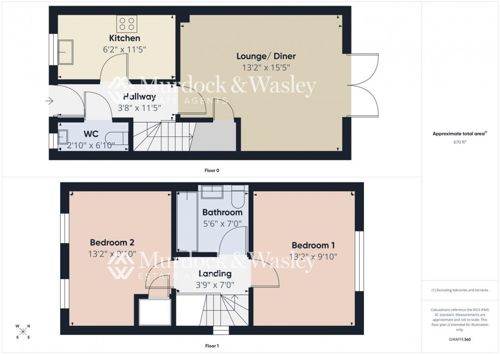 Floorplan for Estcourt Close, Gloucester