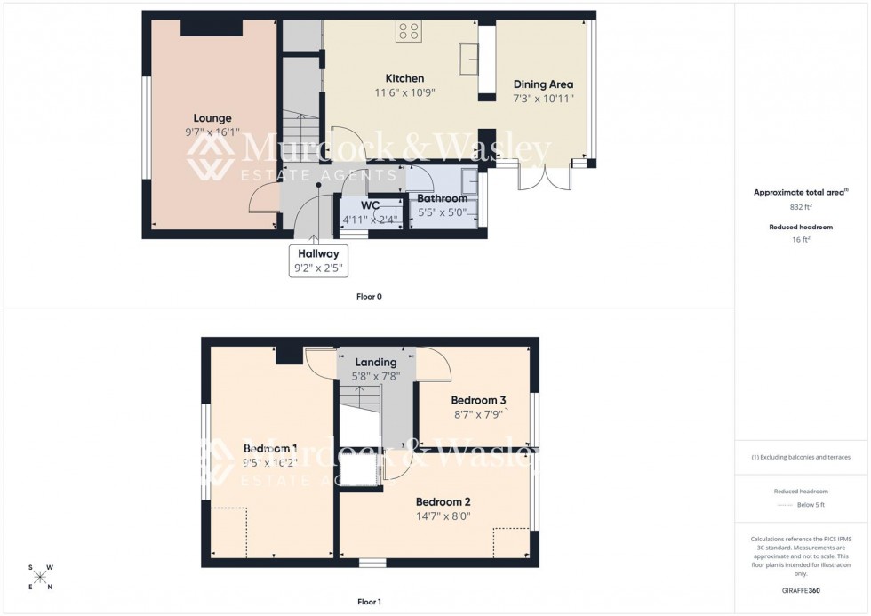 Floorplan for Gilpin Avenue, Hucclecote, Gloucester