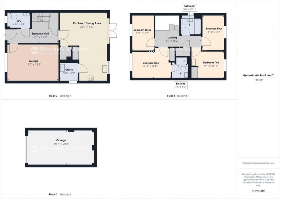 Floorplan for Goldsmith Road, Churchdown, Gloucester