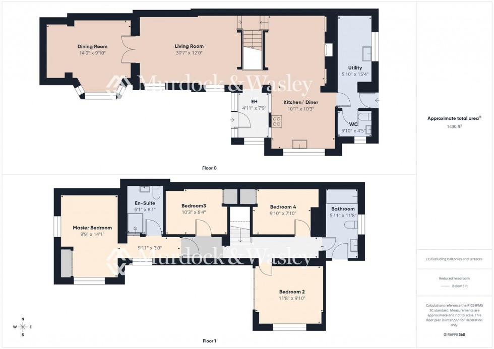 Floorplan for Down Hatherley Lane, Down Hatherley, Gloucester