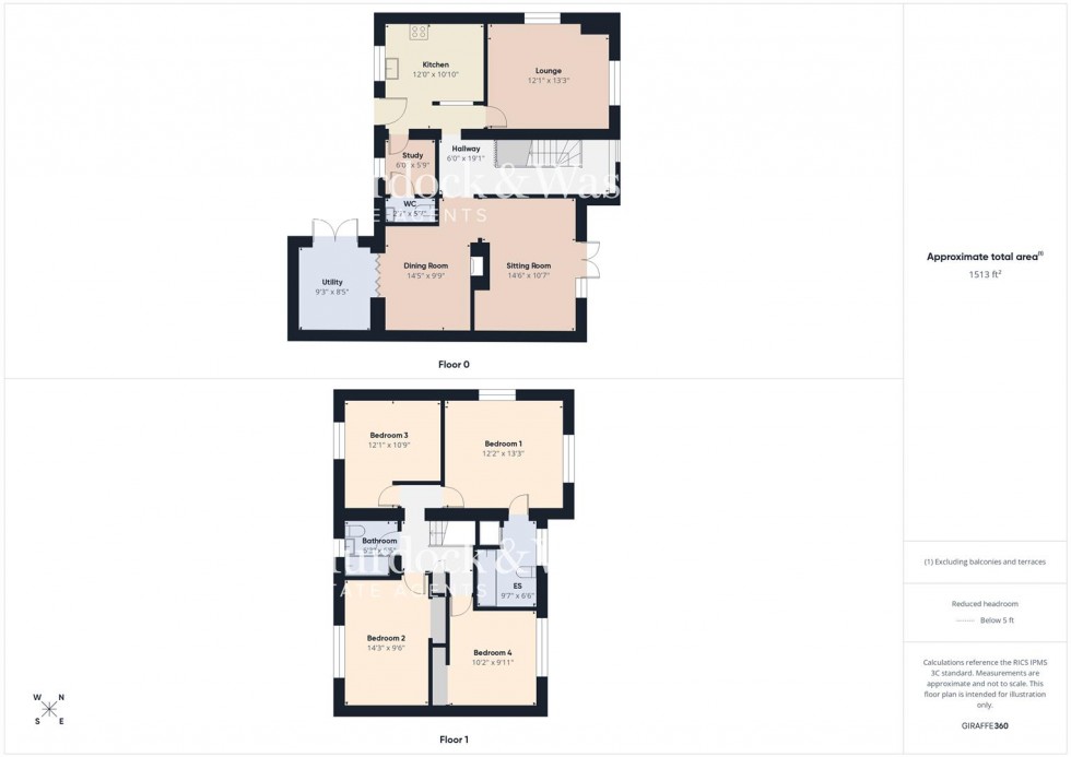Floorplan for Glebe Road, Newent
