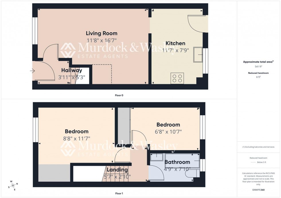 Floorplan for Justicia Way, Up Hatherley, Cheltenham