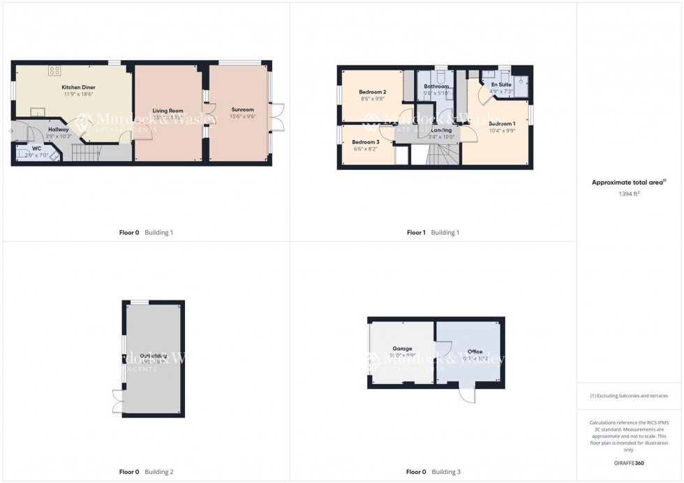 Floorplan for Harrier Way, Hardwicke, Gloucester