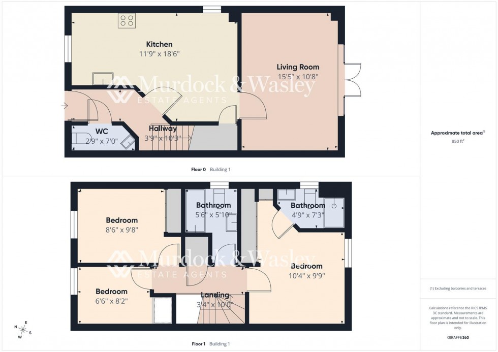 Floorplan for Harrier Way, Hardwicke, Gloucester