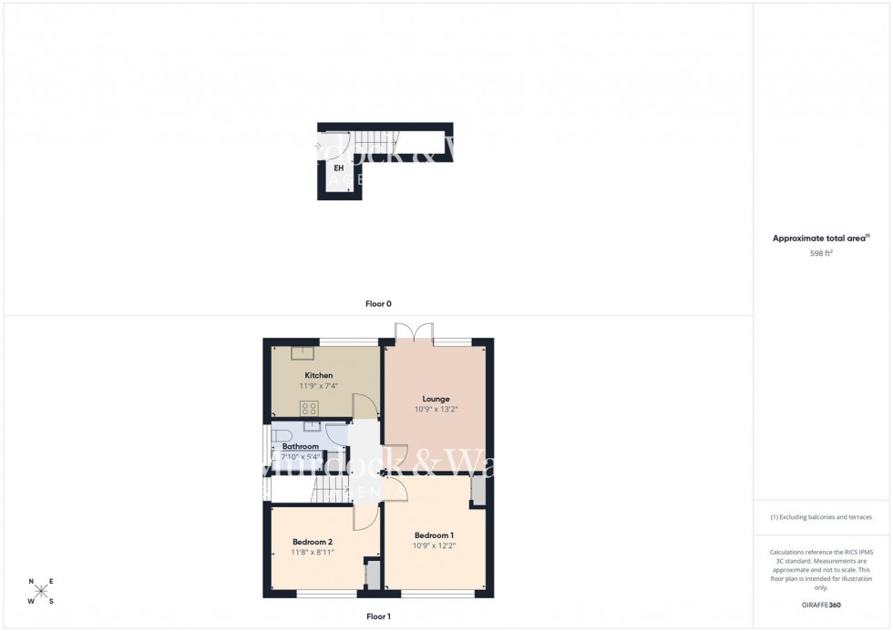 Floorplan for Barnwood Road, Gloucester