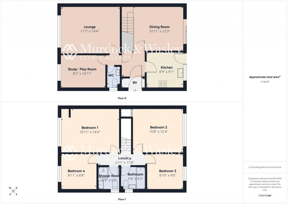 Floorplan for The Wheatridge, Abbeydale, Gloucester