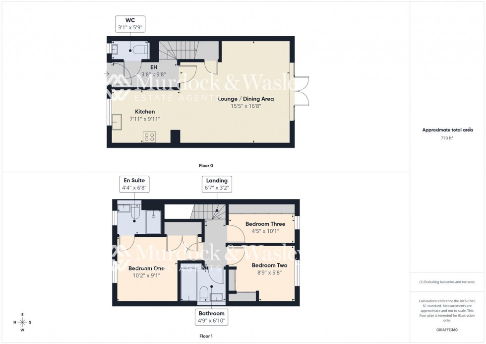 Floorplan for Peregrine Road, Brockworth, Gloucester