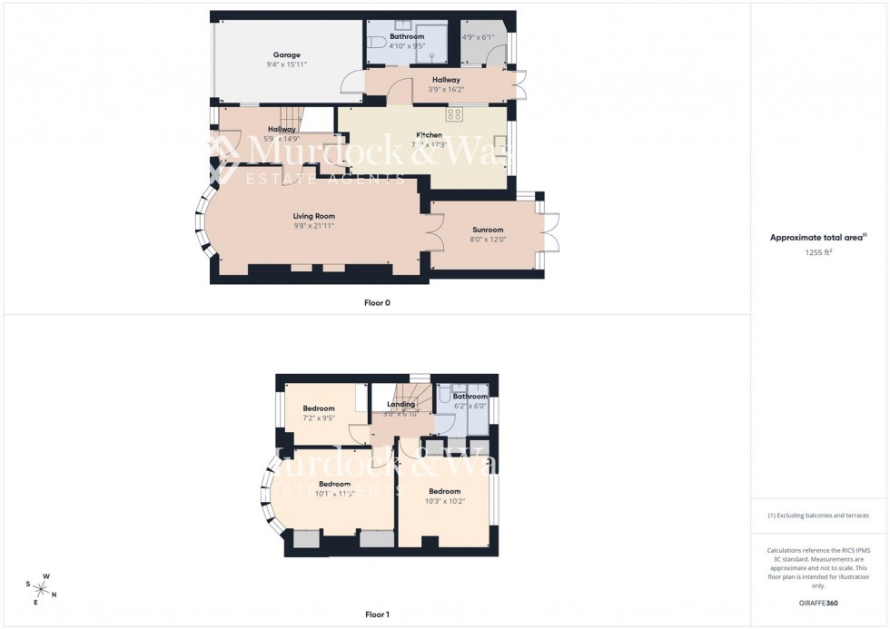 Floorplan for Orchard Road, Longlevens, Gloucester