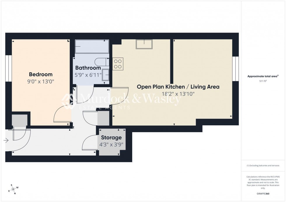 Floorplan for Hawker Drive, Brockworth, Gloucester