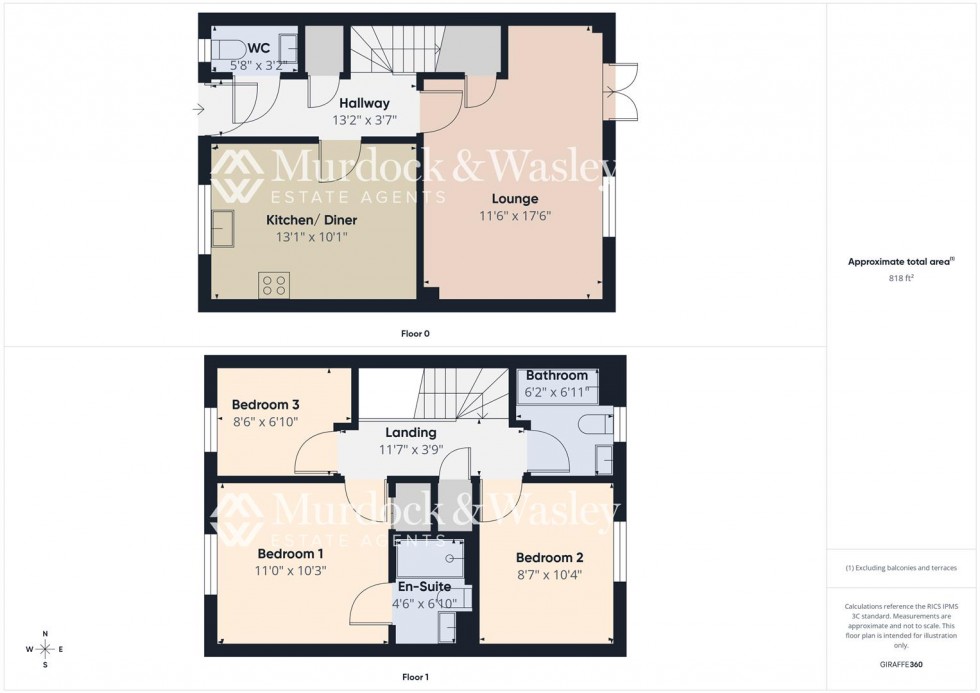 Floorplan for Gauntlet Road, Brockworth, Gloucester