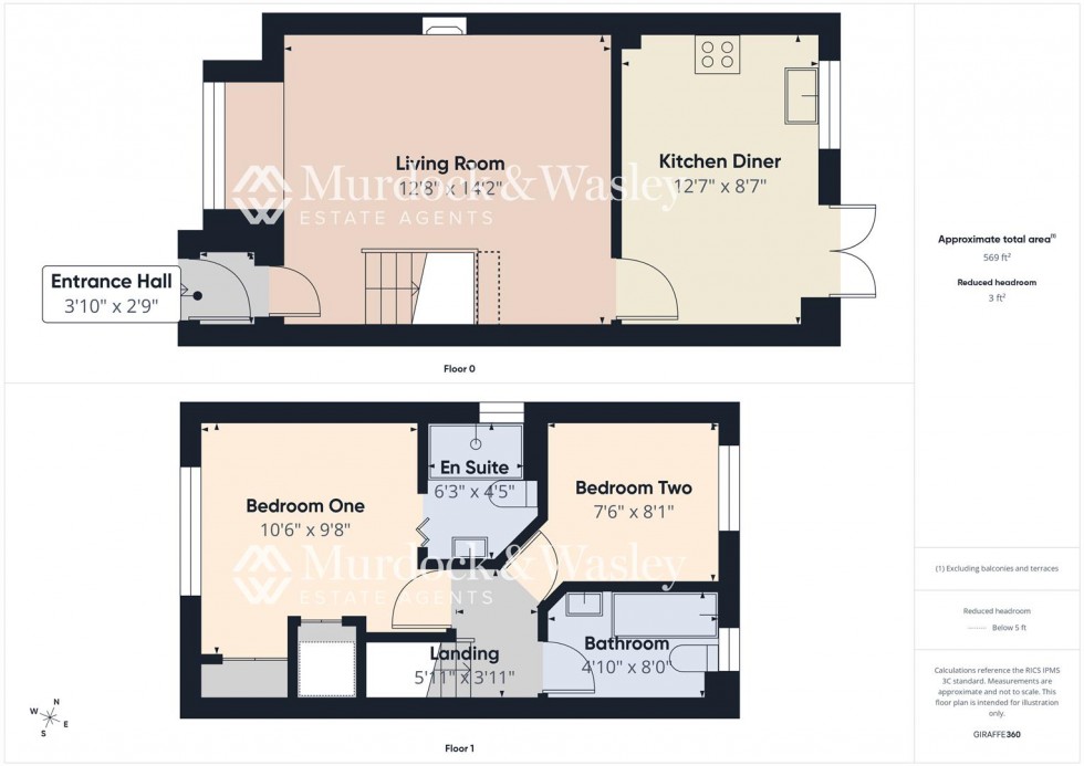 Floorplan for Oatfield, Quedgeley, Gloucester