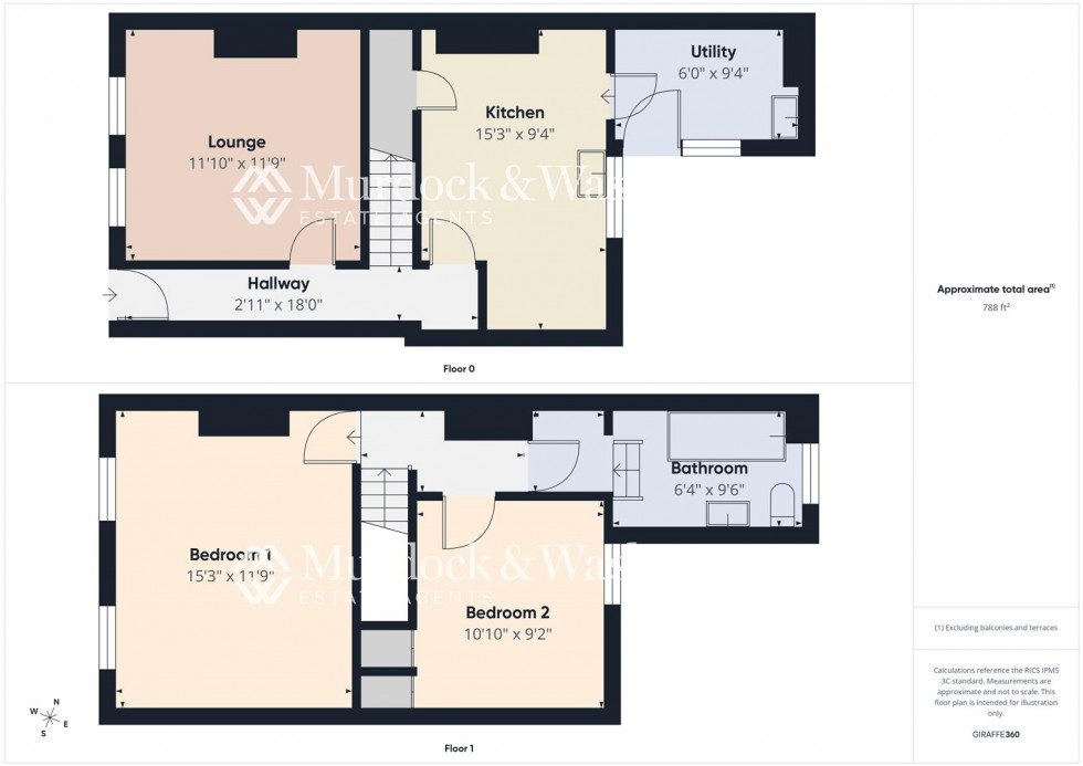 Floorplan for Parliament Street, Gloucester