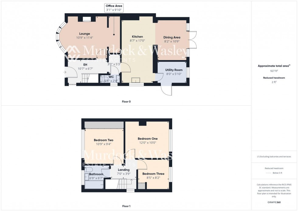 Floorplan for Stansby Crescent, Churchdown, Gloucester