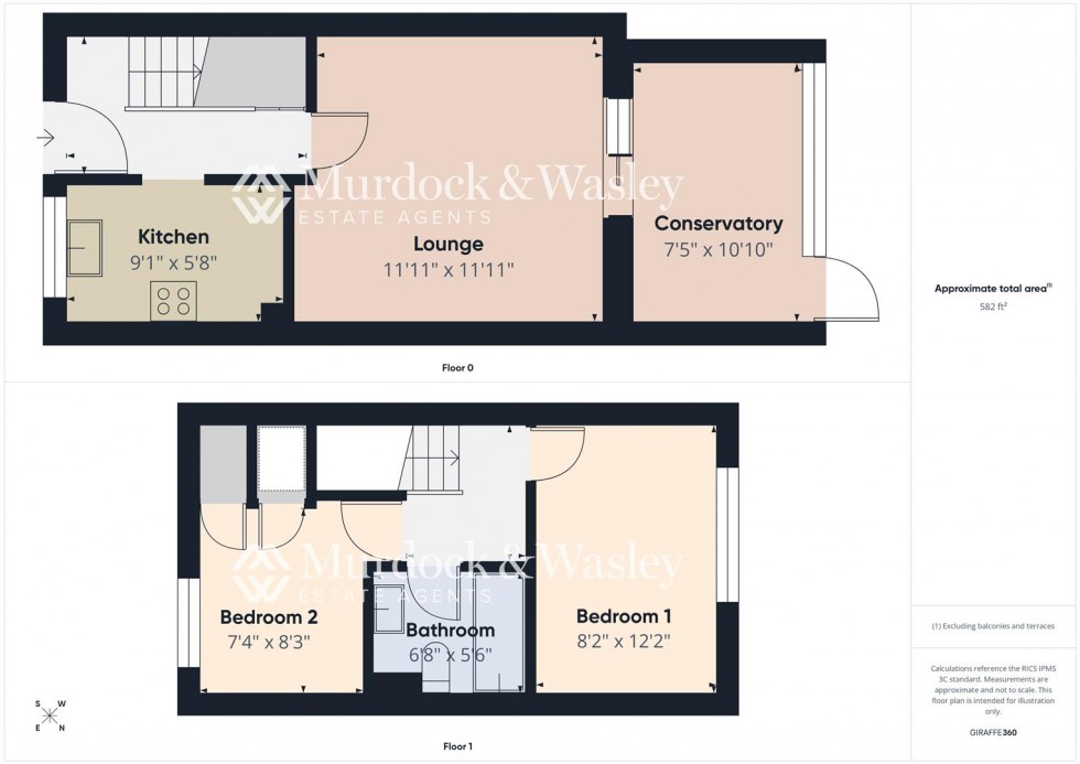 Floorplan for Pippin Close, Abbeymead, Gloucester