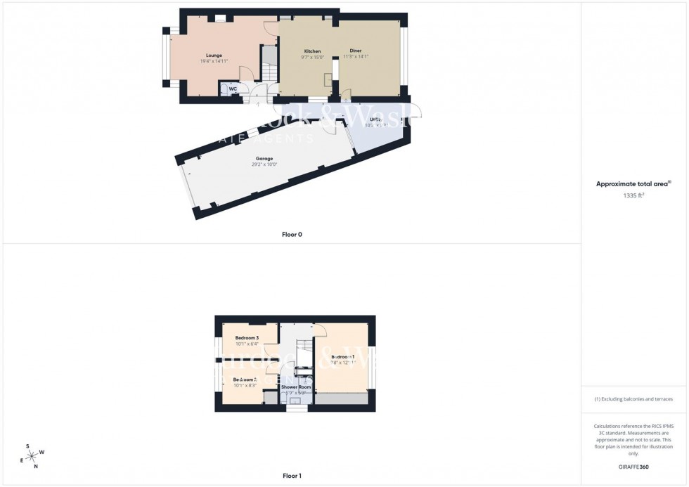 Floorplan for Paygrove Lane, Longlevens, Gloucester