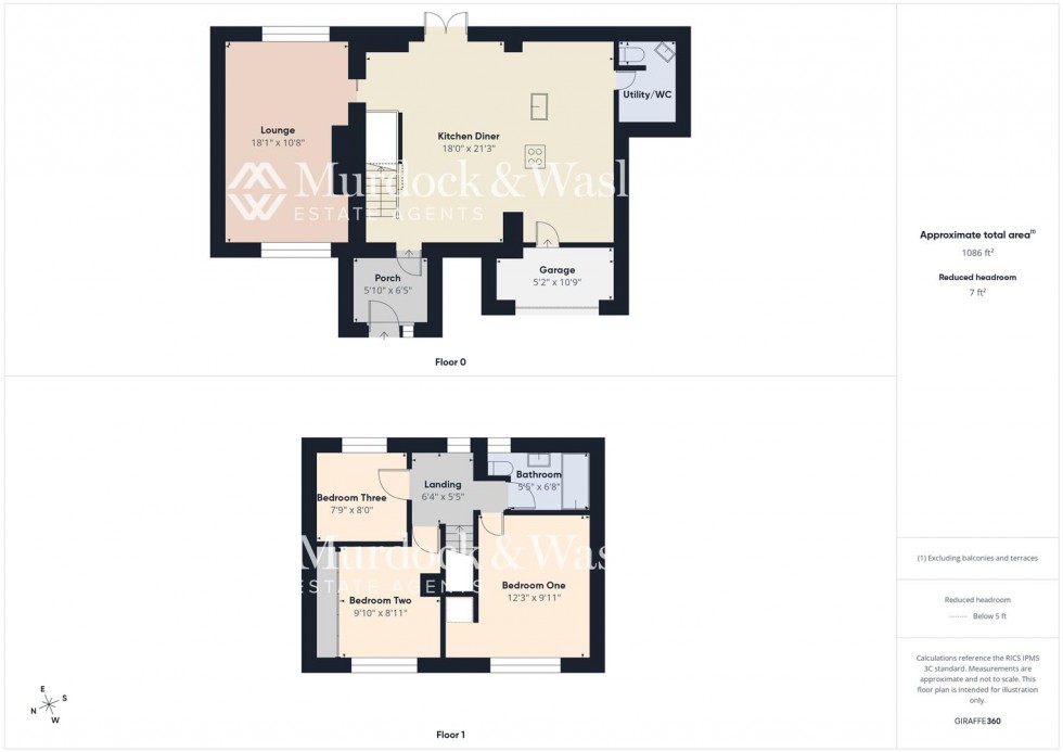 Floorplan for Caledonian Road, Matson, Gloucester