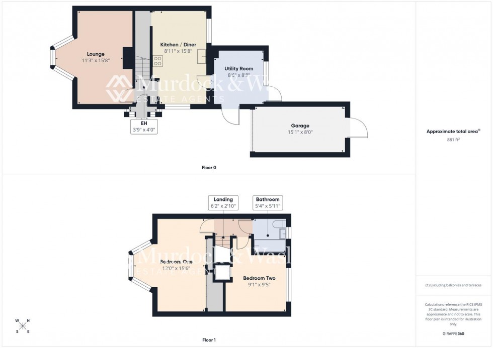 Floorplan for Beechcroft Road, Longlevens, Gloucester