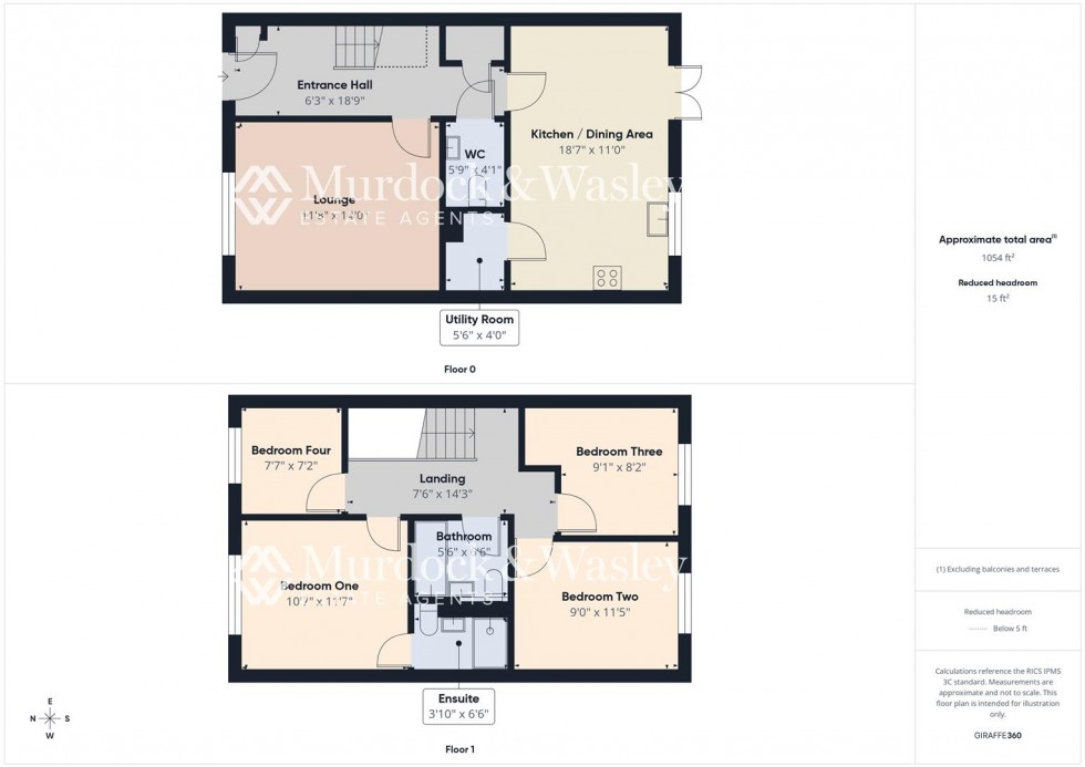 Floorplan for Blakehill Drive, Innsworth, Gloucester