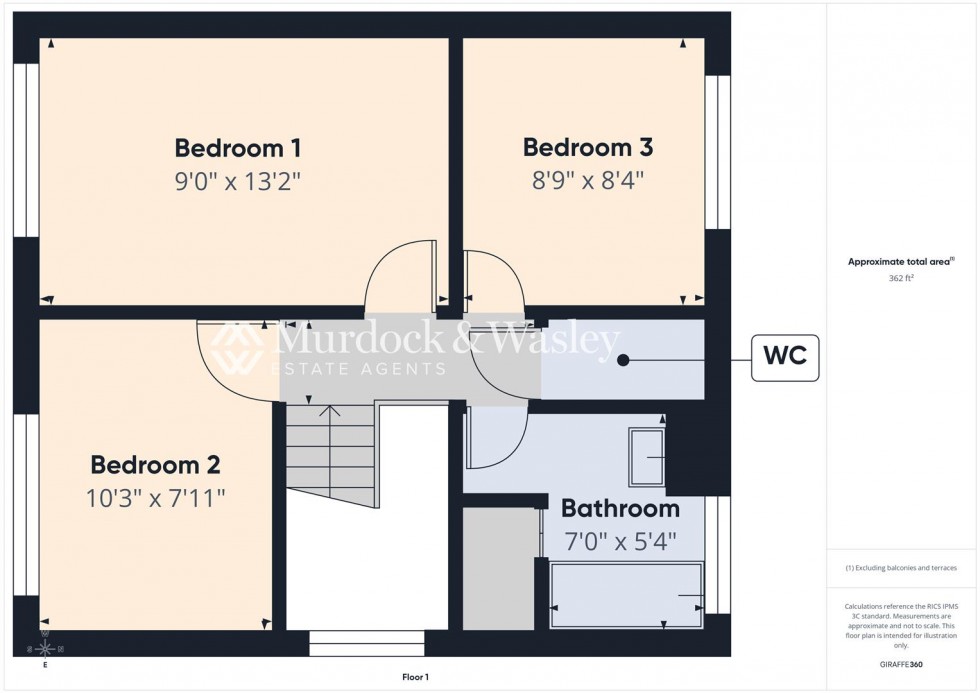 Floorplan for Tern Close, Abbeydale, Gloucester