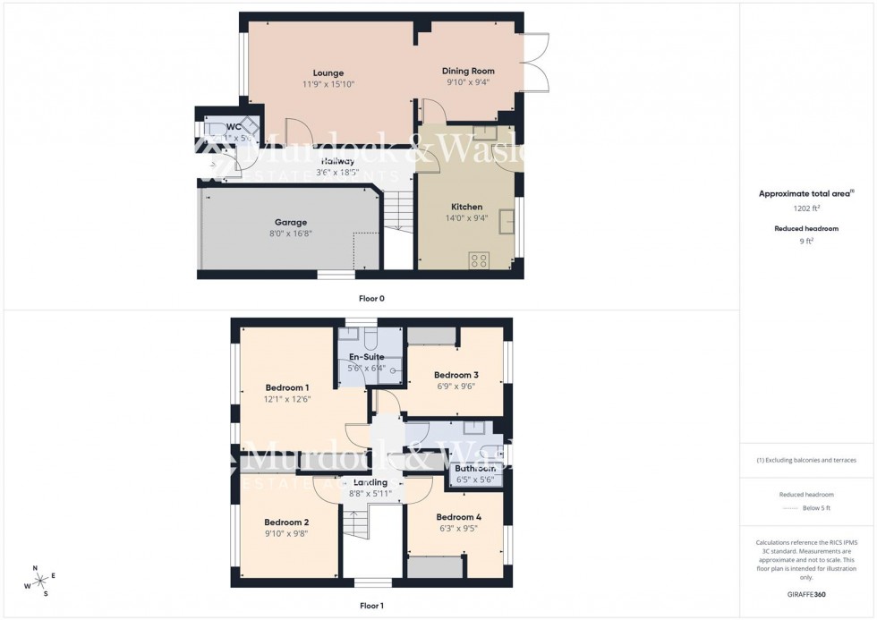 Floorplan for Blackwater Way, Longlevens, Gloucester