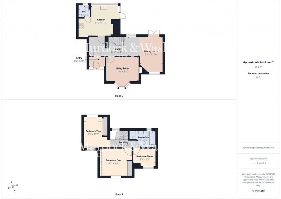Floorplan for Tibberton lane, Tibberton, Gloucester