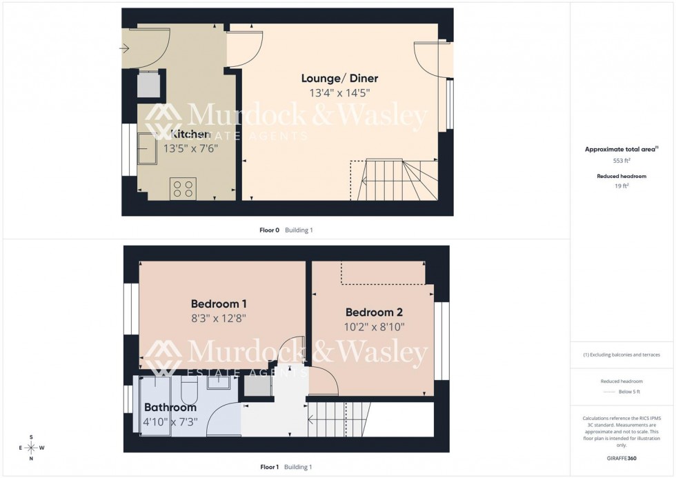 Floorplan for Whitebeam Close, Longlevens, Gloucester