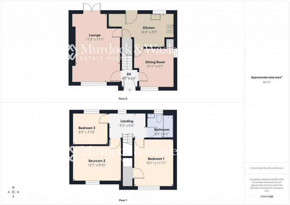Floorplan for Henley Place, Linden, Gloucester