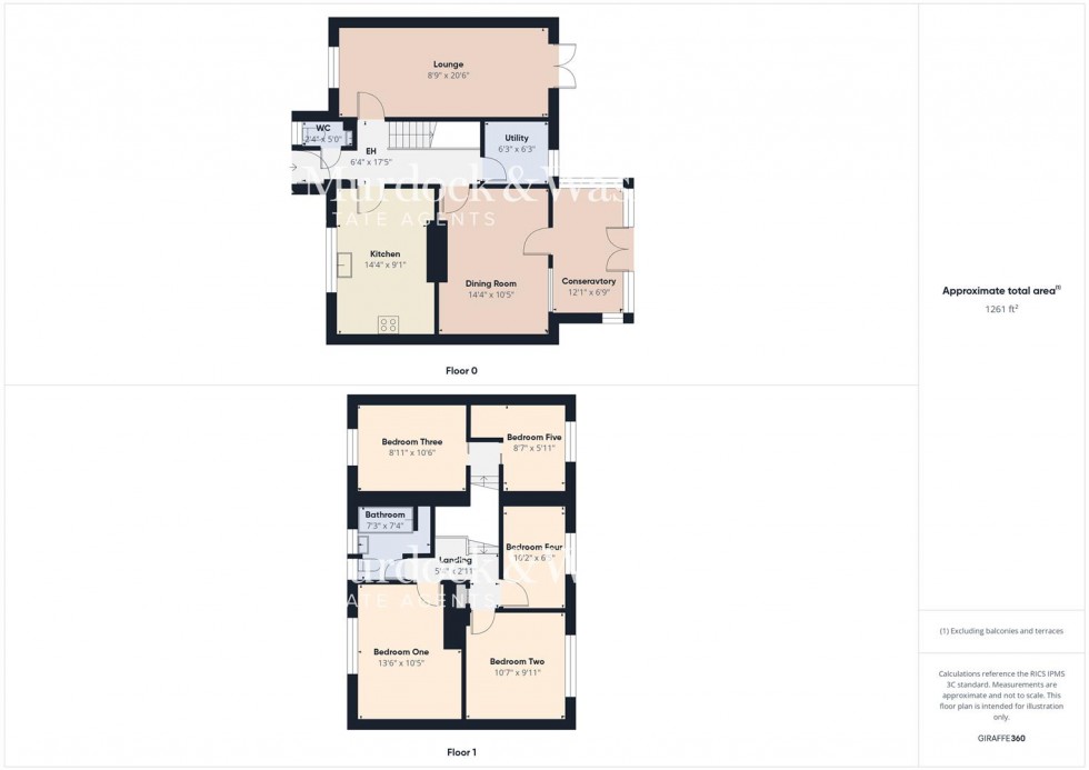 Floorplan for Innsworth Lane, Churchdown, Gloucester