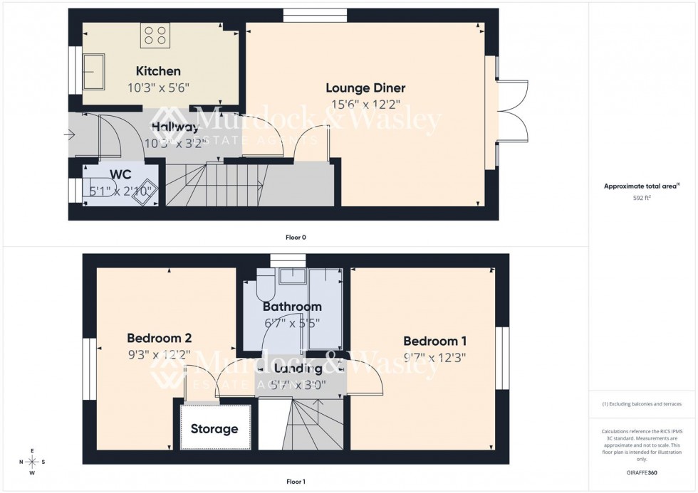 Floorplan for Cotton Lane, Brockworth, Gloucester