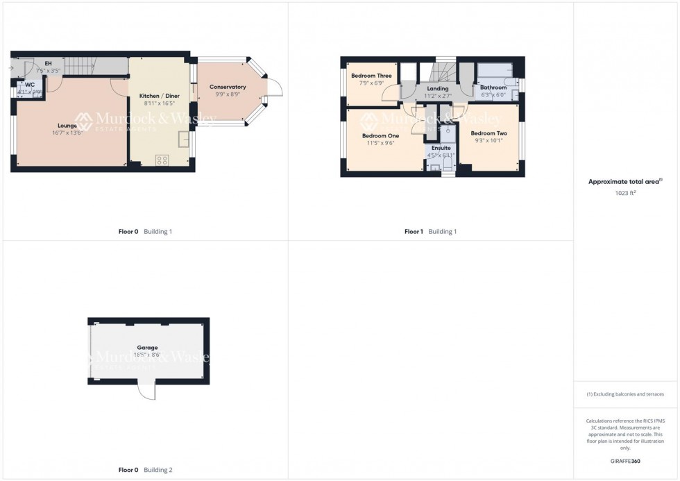 Floorplan for Griffon Close, Quedgeley, Gloucester