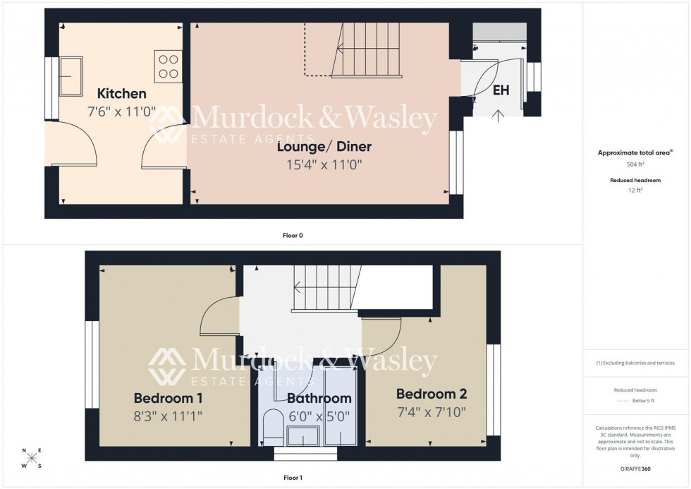 Floorplan for Wilton Road, Linden, Gloucester