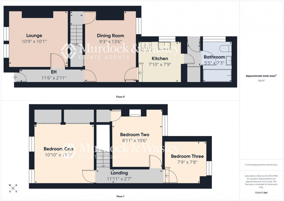Floorplan for Cecil Road, Gloucester