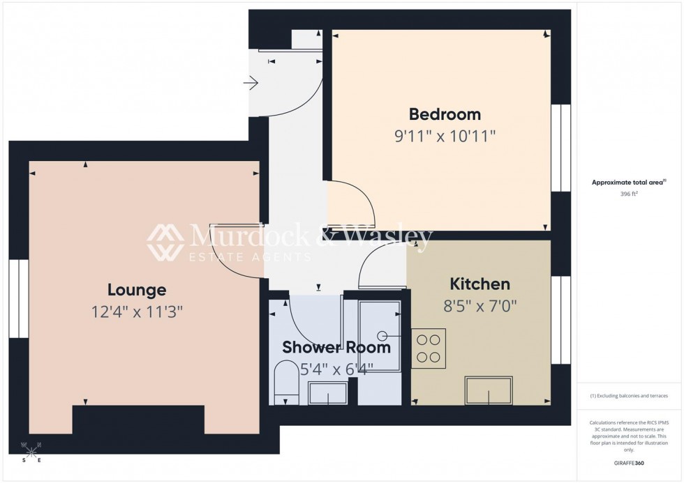 Floorplan for Brunswick Square, Gloucester