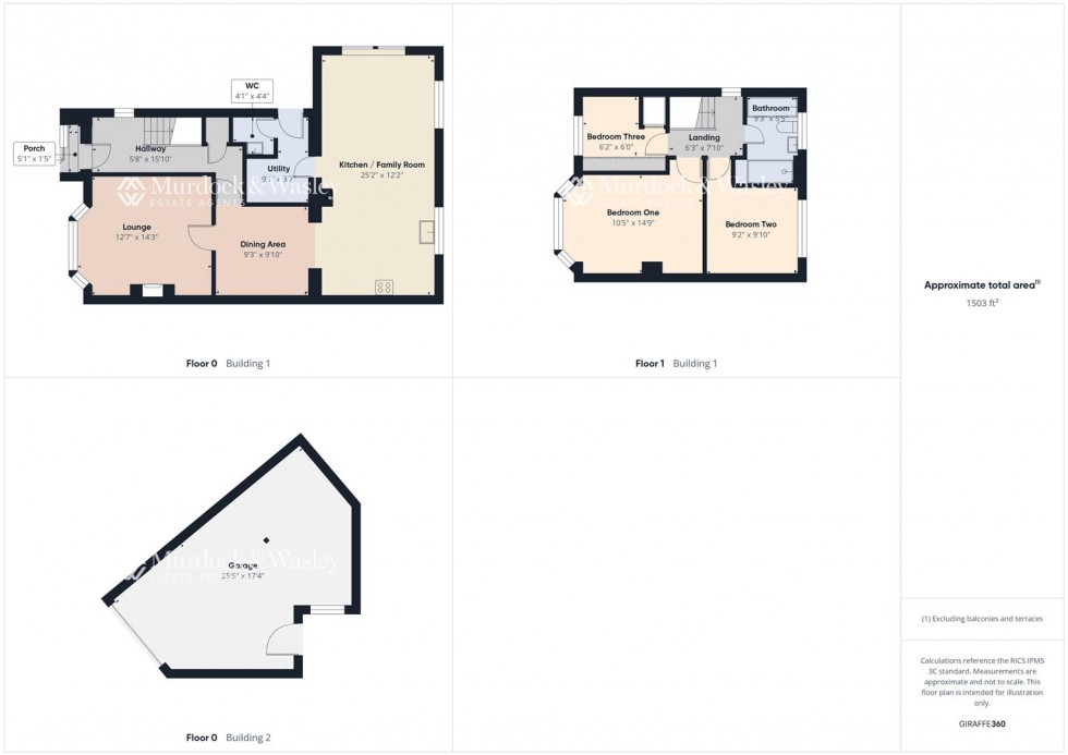 Floorplan for Lavington Drive, Longlevens, Gloucester