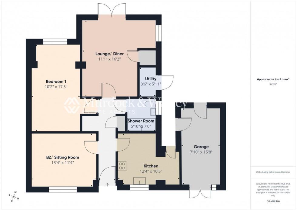 Floorplan for Gurney Avenue, Tuffley, Gloucester