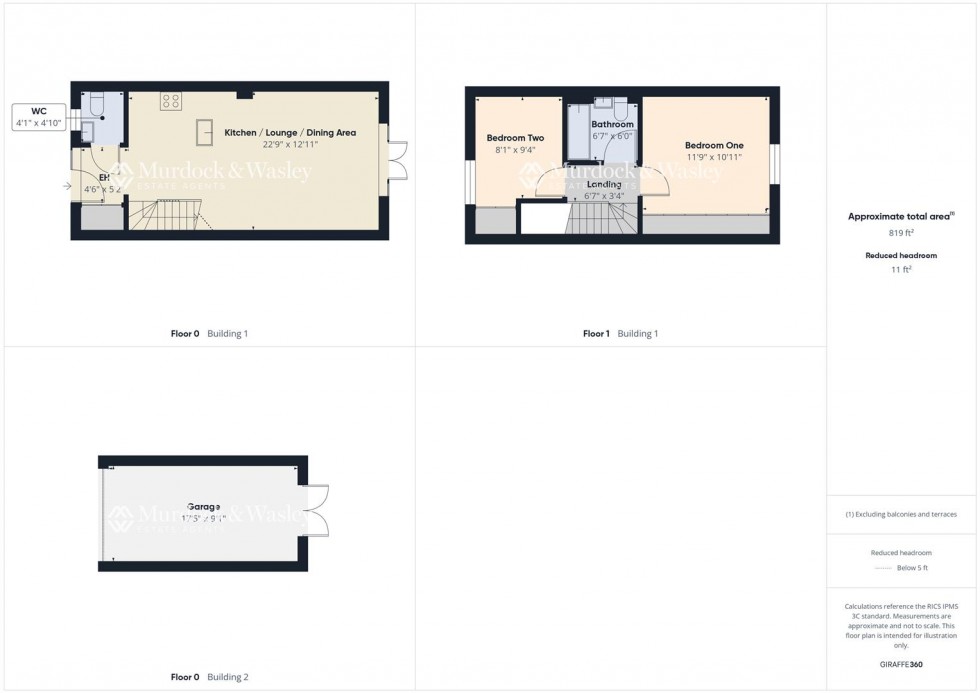 Floorplan for Pevensey Place Kingsway, Quedgeley, Gloucester