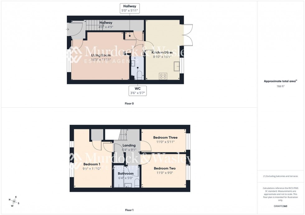 Floorplan for Longstone Avenue, Longford, Gloucester