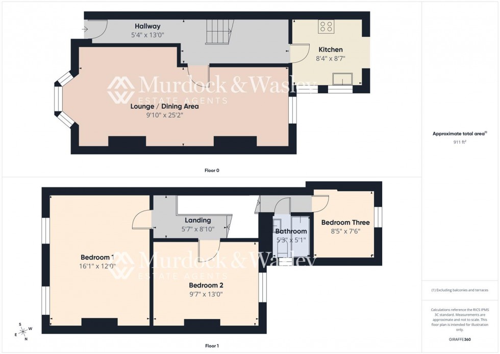 Floorplan for Oxford Road, Gloucester