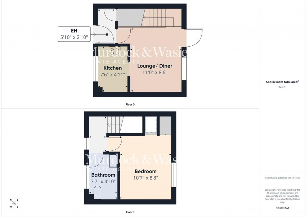 Floorplan for Bittern Avenue, Abbeydale, Gloucester