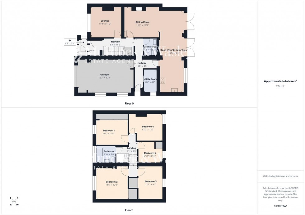 Floorplan for The Wheatridge East, Upton St. Leonards, Gloucester