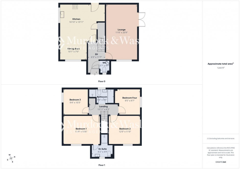 Floorplan for Aster Close, Twigworth, Gloucester