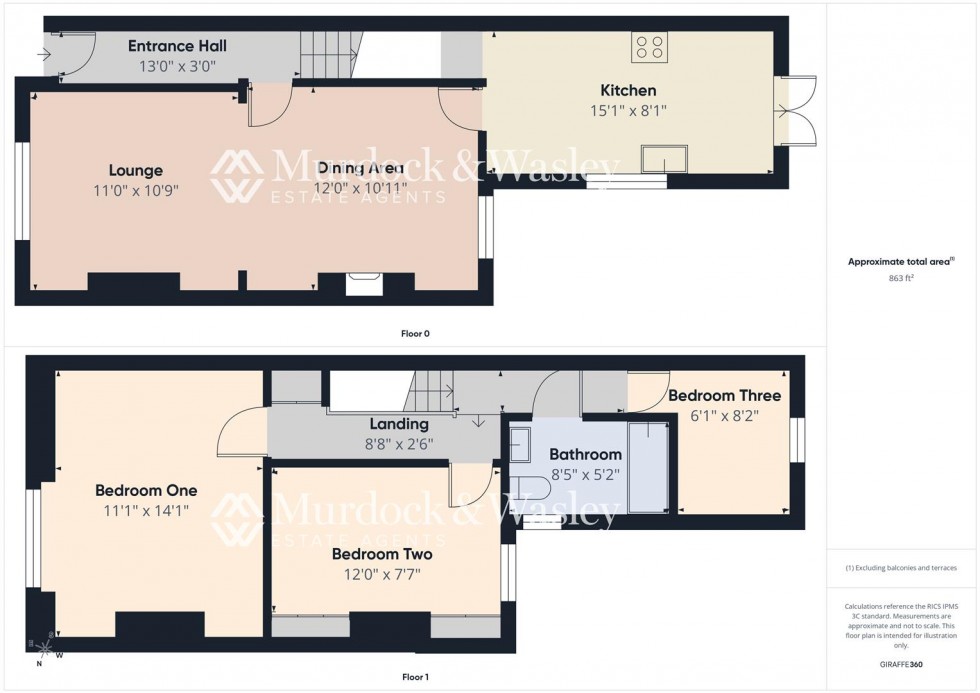 Floorplan for Tarrington Road, Gloucester