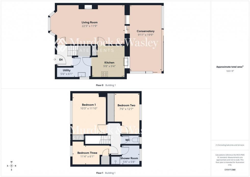 Floorplan for Green Gardens, Brockworth, Gloucester