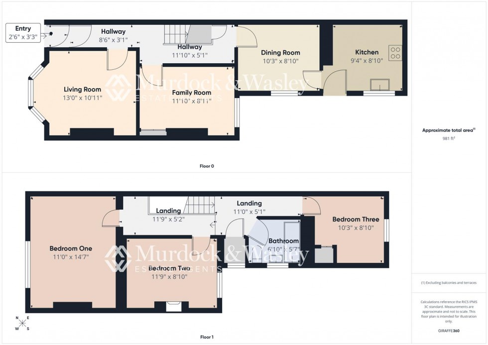 Floorplan for Conduit Street, Gloucester