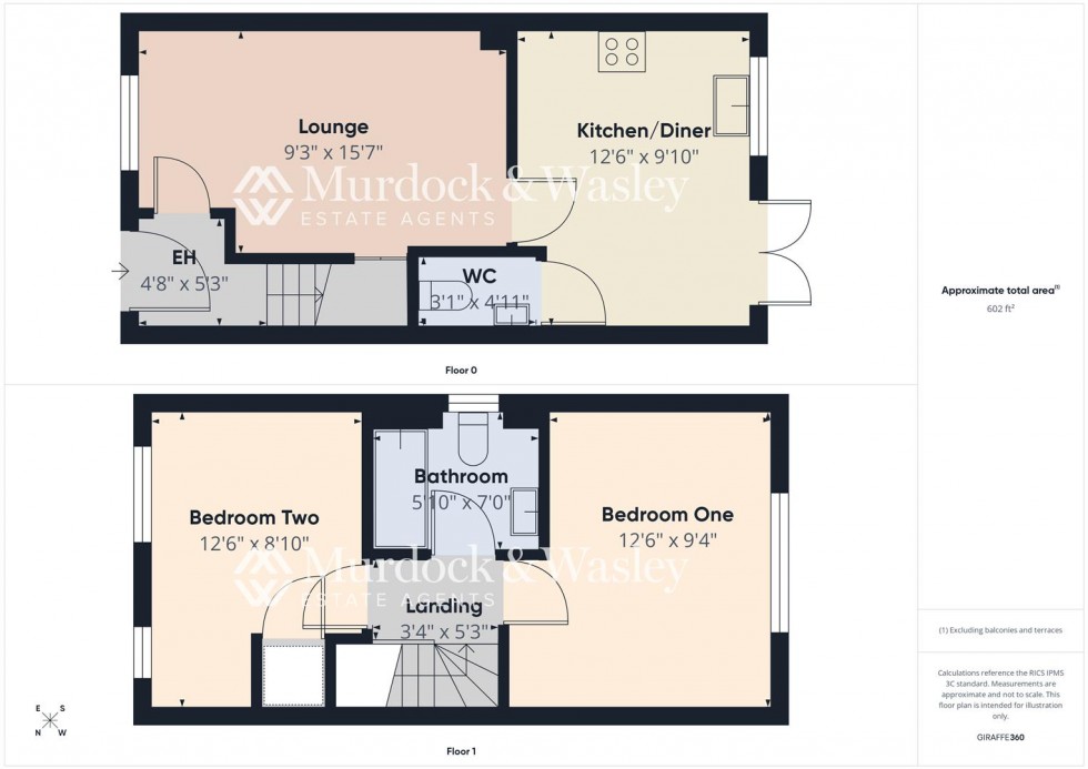 Floorplan for Whittle Way, Brockworth, Gloucester