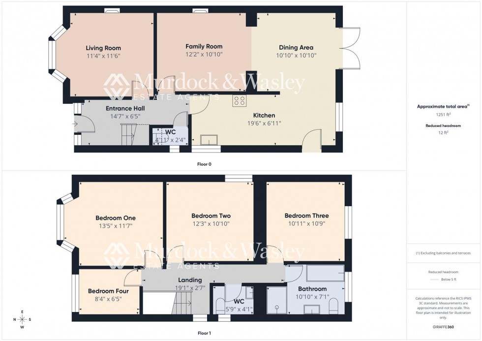 Floorplan for Merevale Road, Gloucester