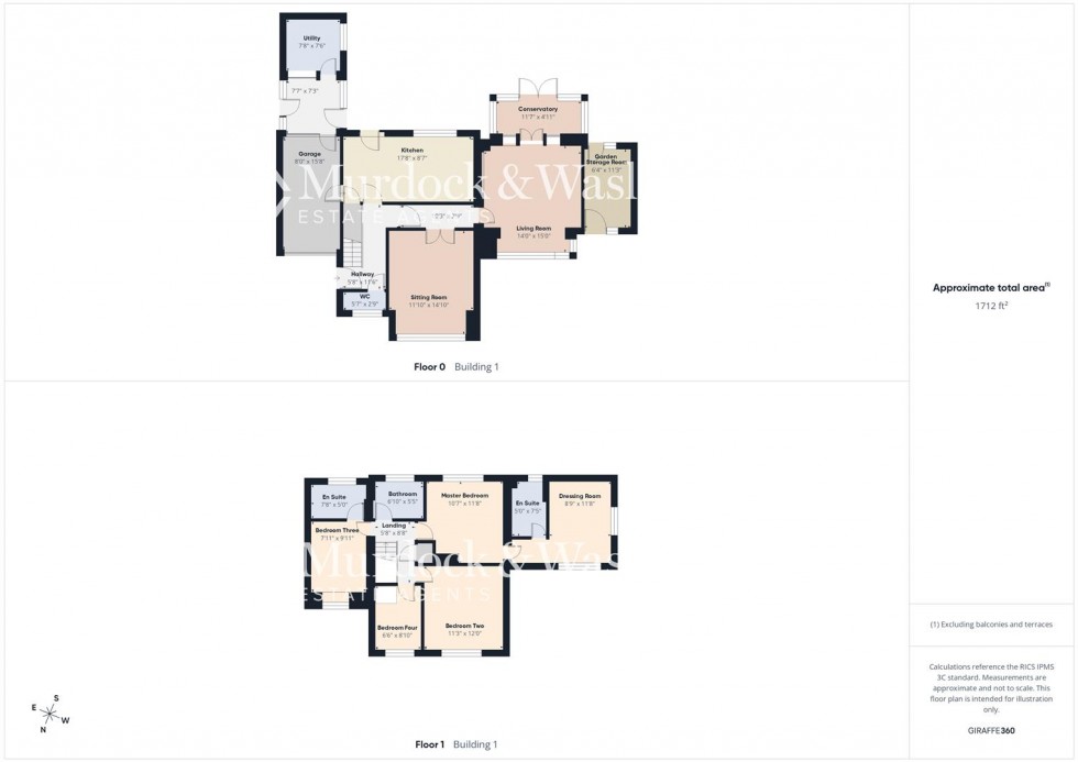 Floorplan for The Lawns, Abbeydale, Gloucester