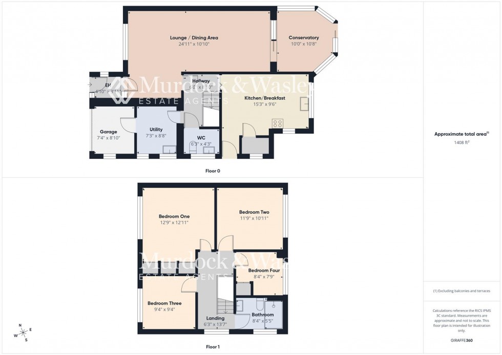 Floorplan for Grosvenor Road, Gloucester