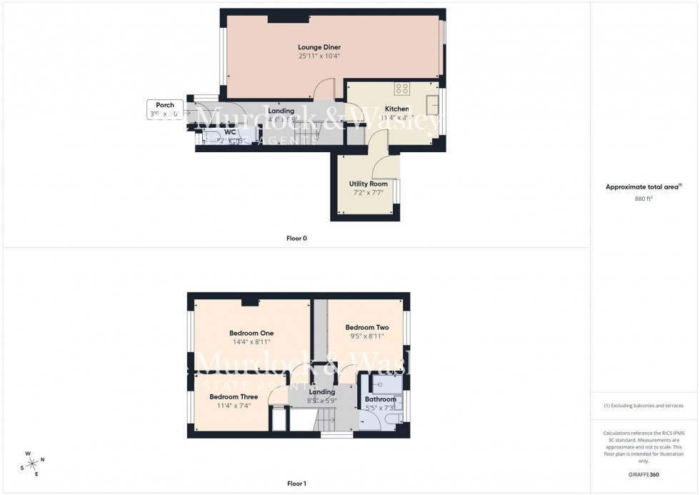 Floorplan for Laburnum Road, Gloucester
